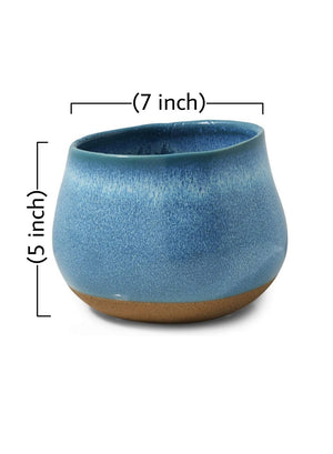 Serene Spaces Living Potter's Ceramic Vase in Various Colors and Size Options