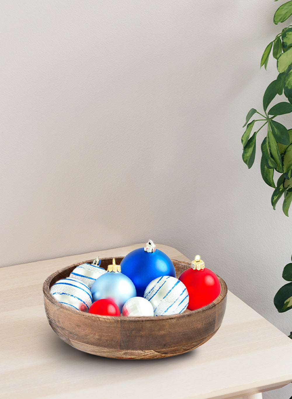 Decorative Mango Wood Bowl, in 2 Sizes