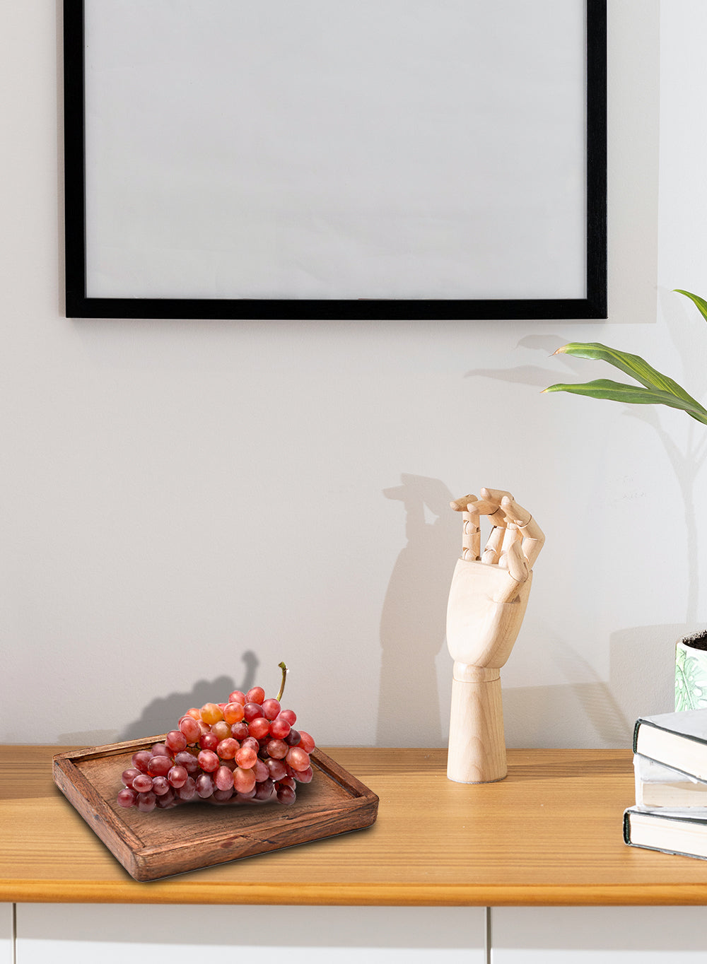 Natural Acacia Wood Tray, in 5 Shapes