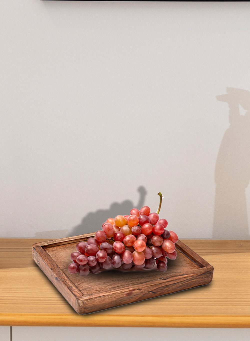 Natural Acacia Wood Tray, in 5 Shapes