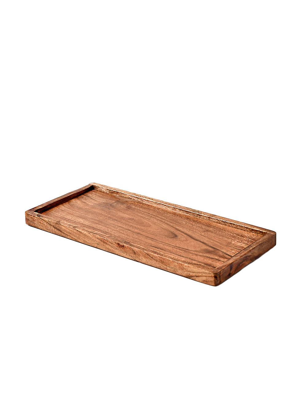 Natural Acacia Wood Tray, in 5 Shapes