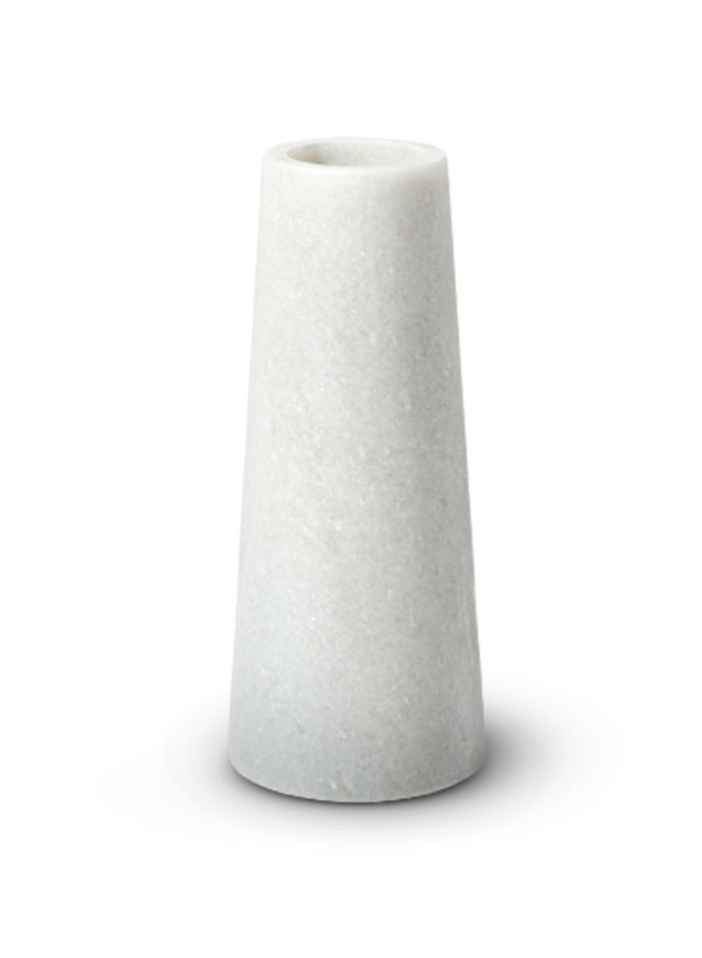 White Marble Vase, in 3 Sizes