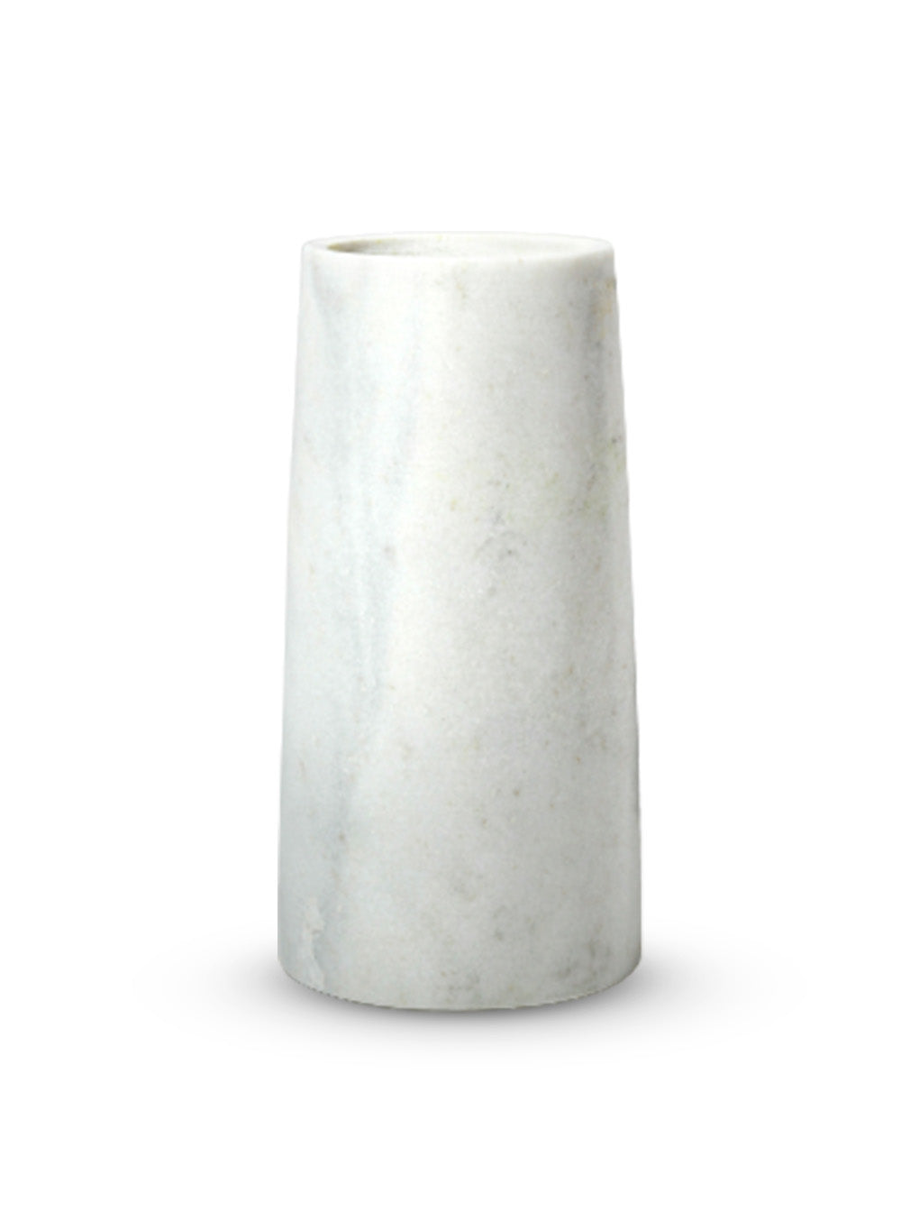 White Marble Vase, in 3 Sizes