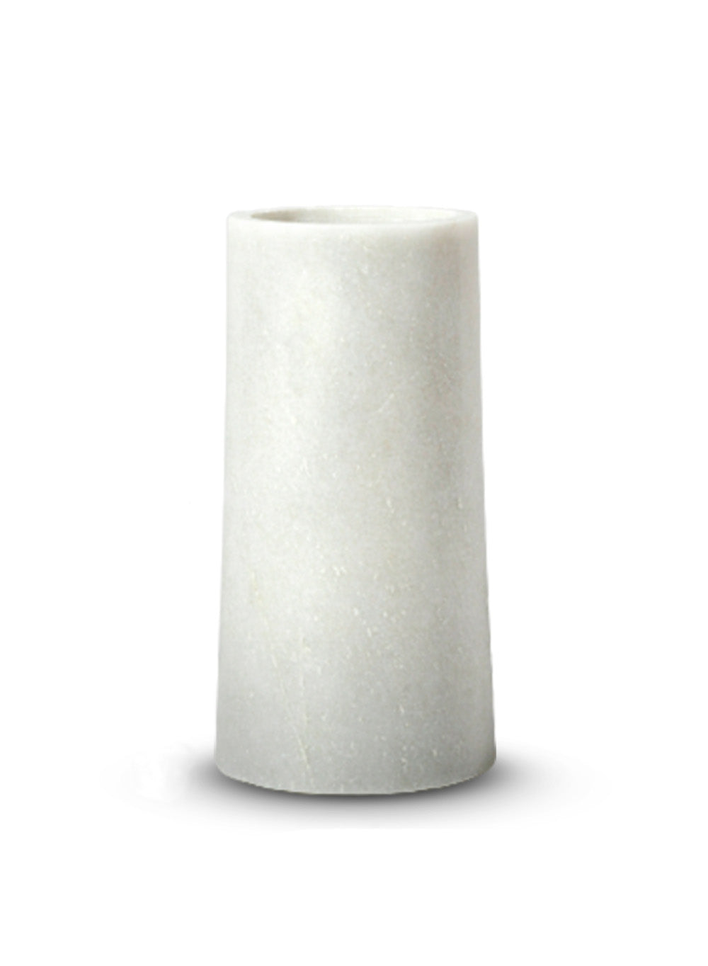 White Marble Vase, in 3 Sizes