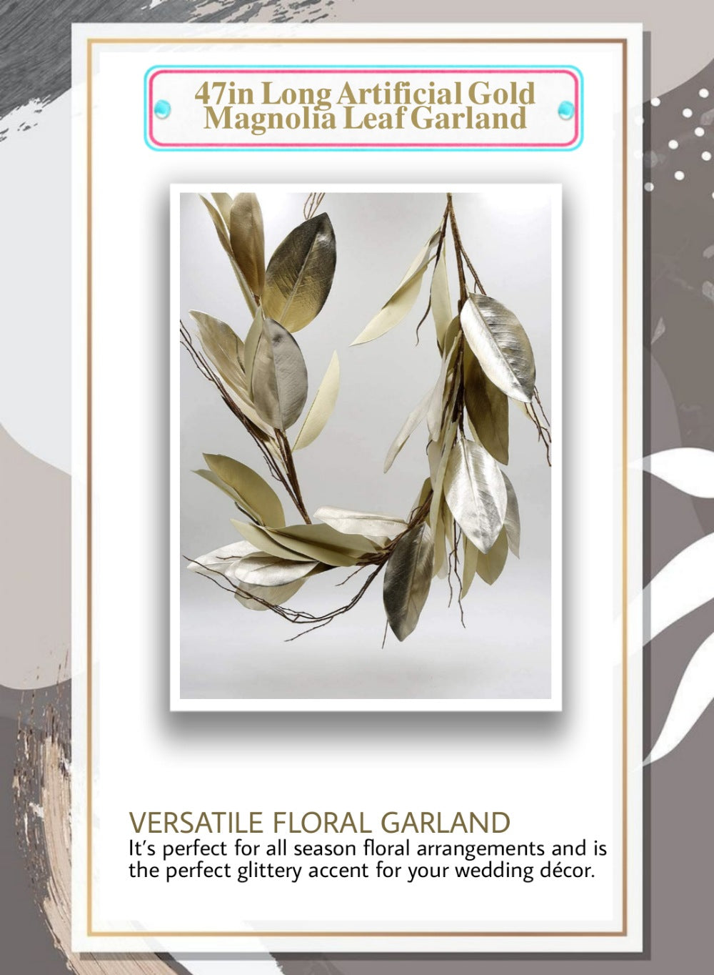 Magnolia Leaf Garland