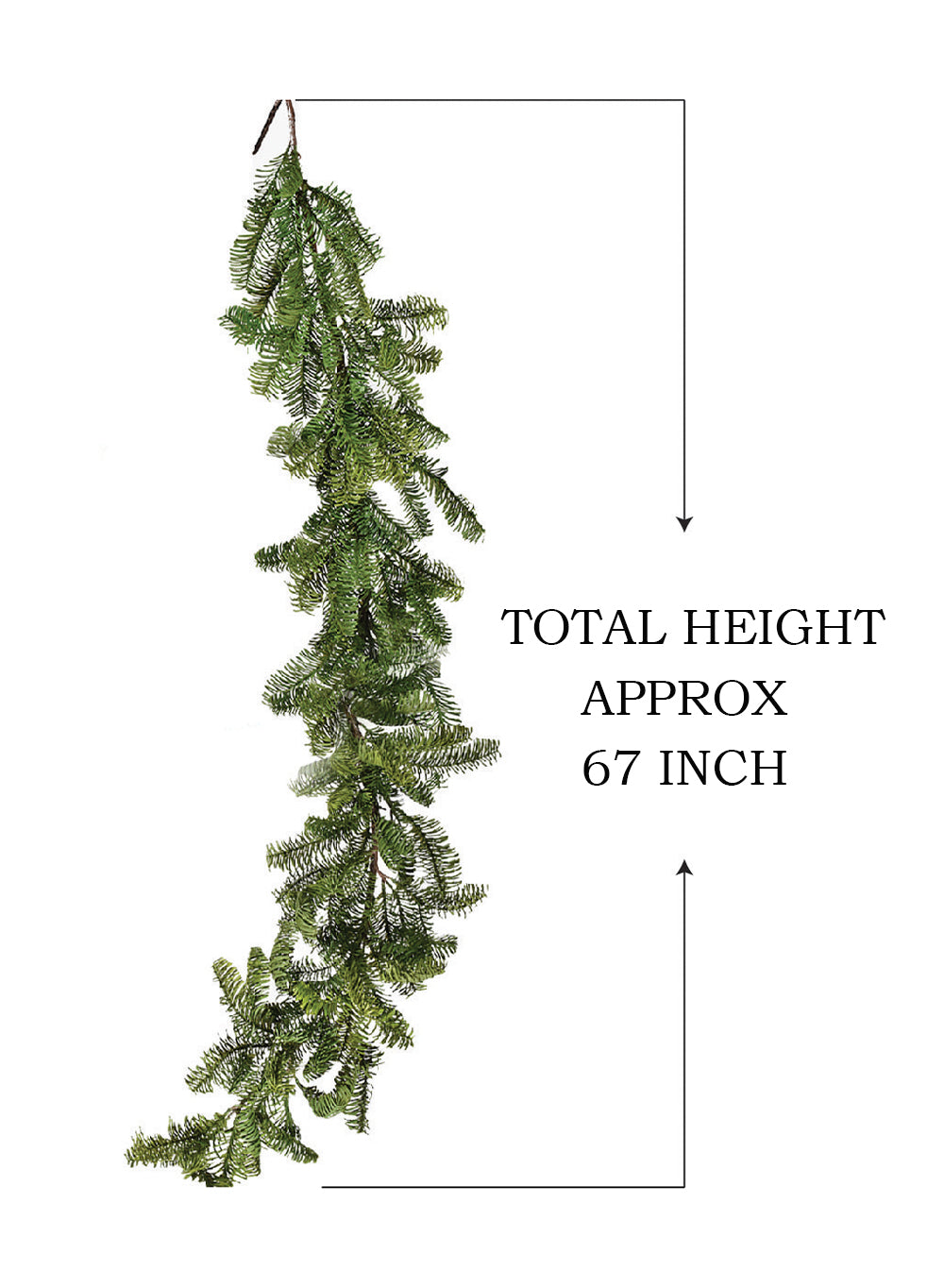 Artificial Pine Garland & Pine Pick