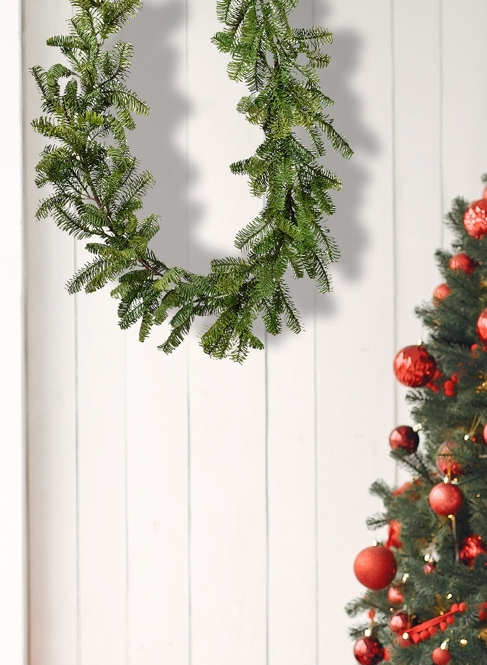 Artificial Pine Garland & Pine Pick