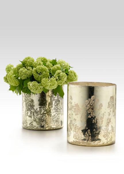 Antique Light Gold Vases