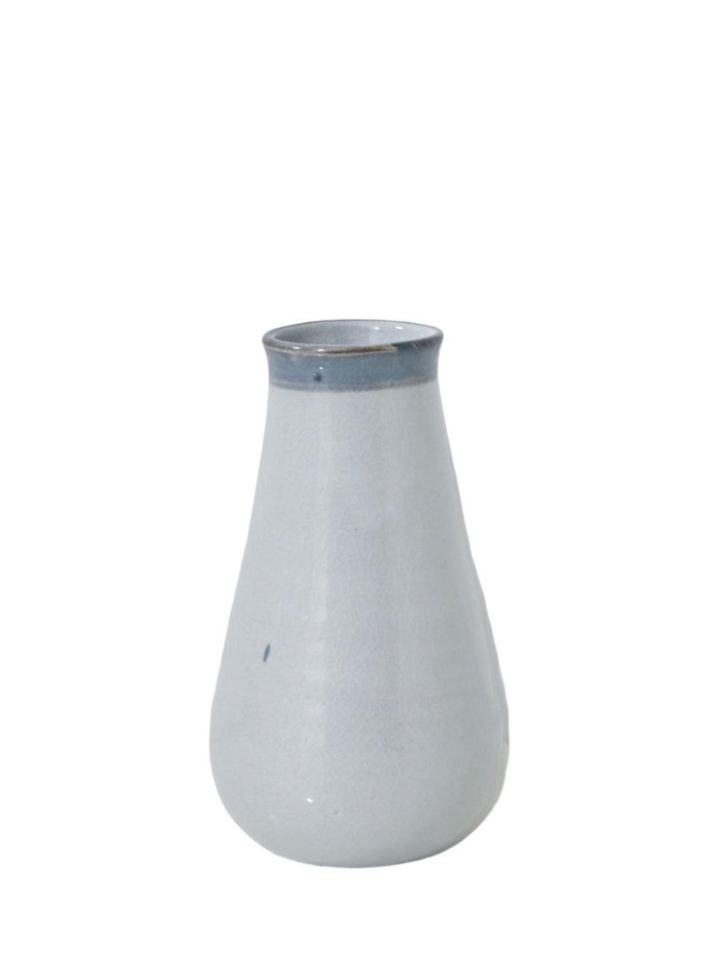 Serene Spaces Living 5.5 inches Tall Ceramic Bud Vase For Floral Arrangements In Parties, Events And Home Decor