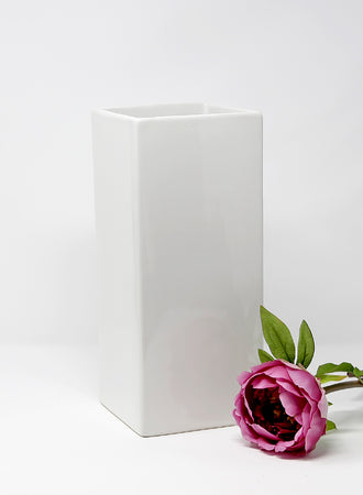 Gloss White Rectangle Vases