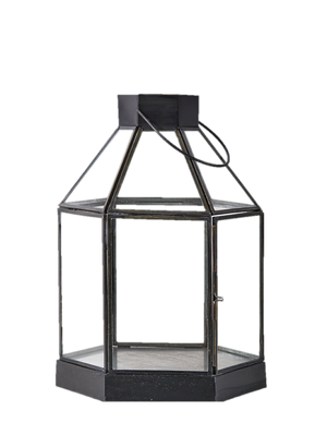 Hexagon Glass Lantern