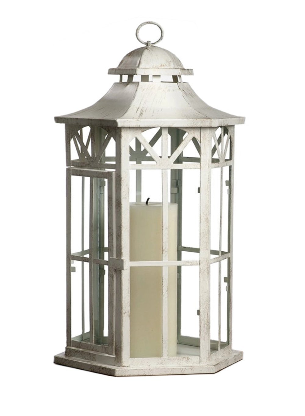 Antique White Lanterns, in 3 Sizes