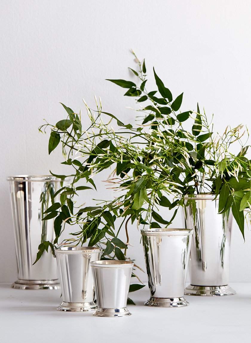 Silver Plated Julep Cup Vase, Available in 5 Sizes