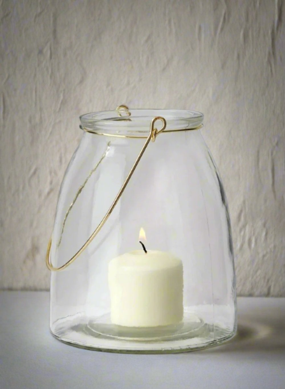 Hanging Glass Jar, in 2 Sizes