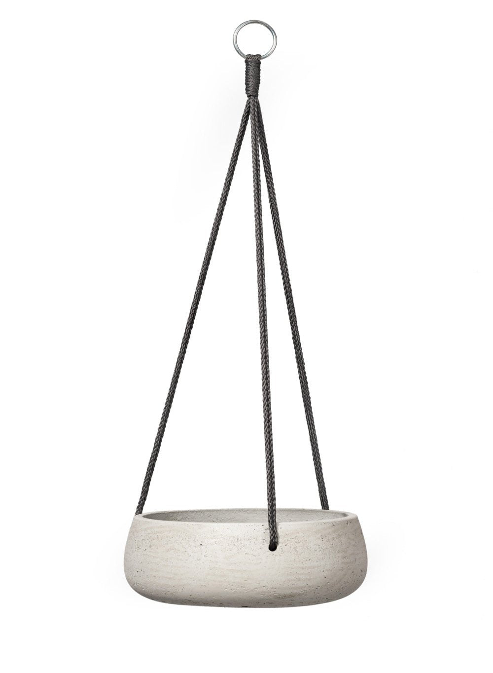 Round Cement Hanging Planter, in 3 Sizes