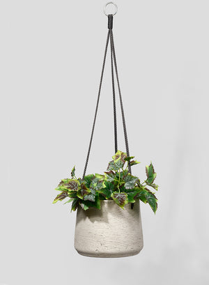 Round Cement Hanging Planter, in 3 Sizes