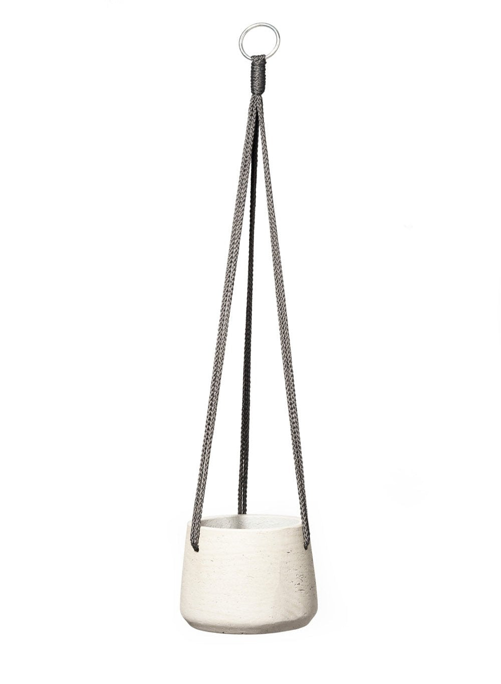 Round Cement Hanging Planter, in 3 Sizes