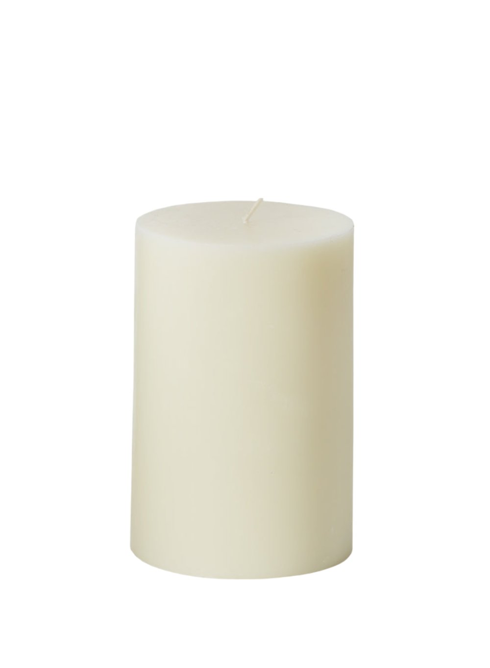 6" Ivory Pillar Candle