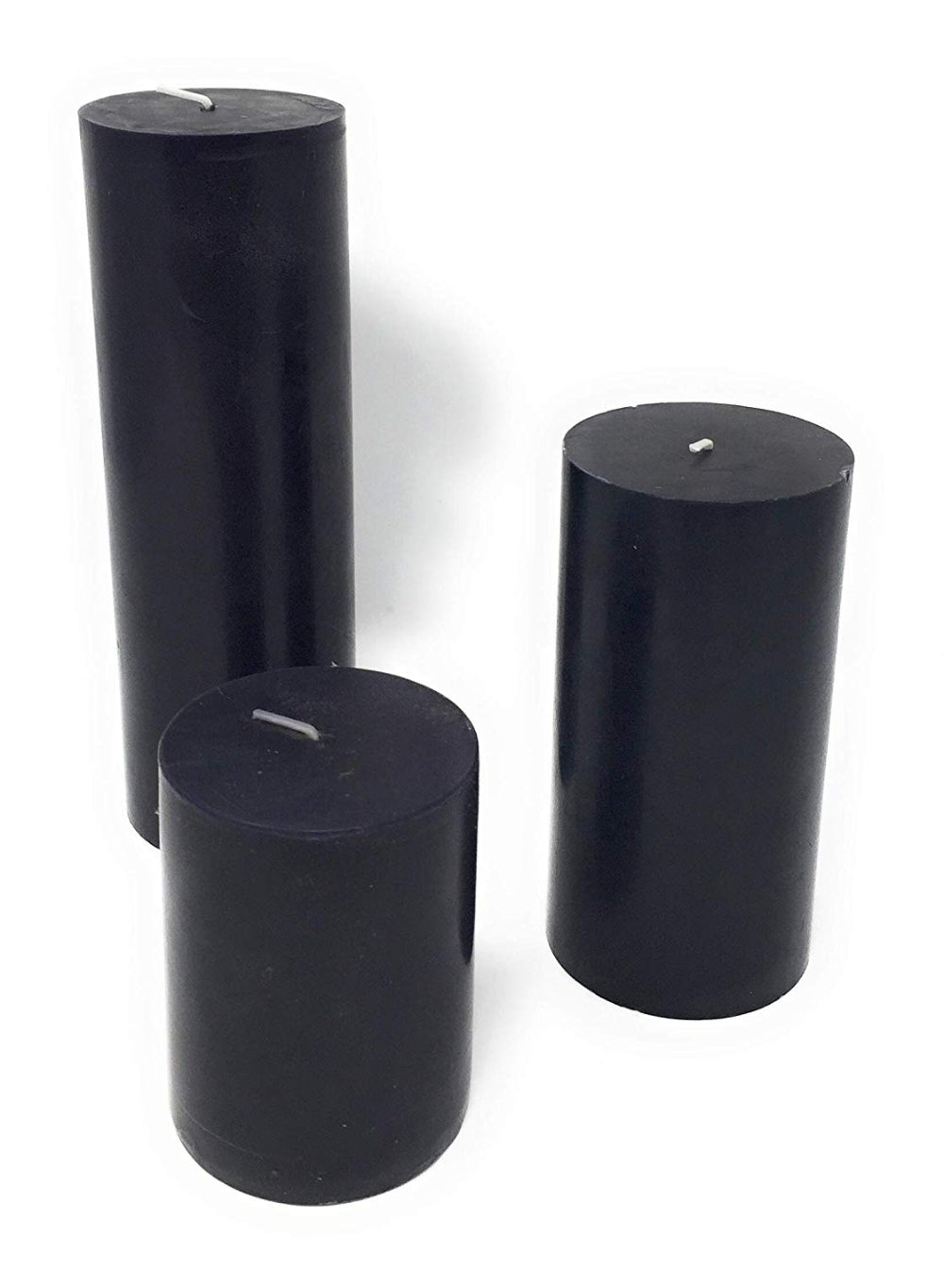 Pillar Candles, in 4 Colors