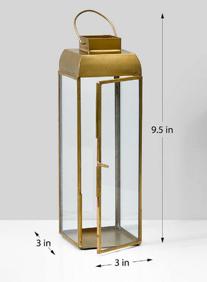 Atrani Square Lantern, in 2 Sizes & Colors