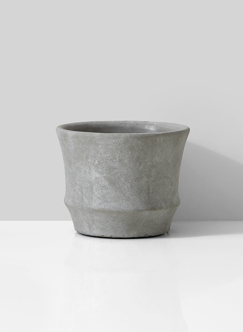 Curvy Cement Pot