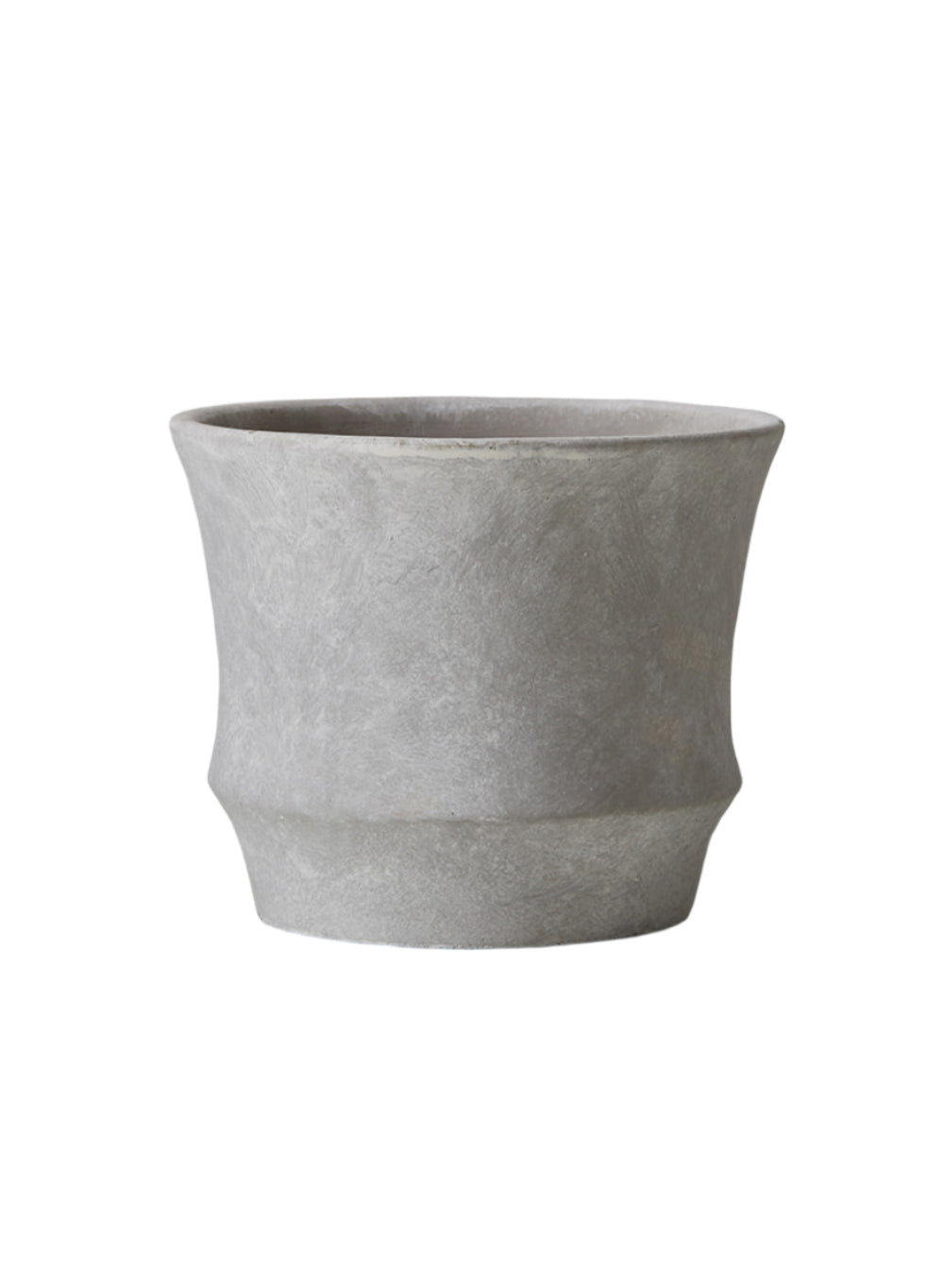 Curvy Cement Pot