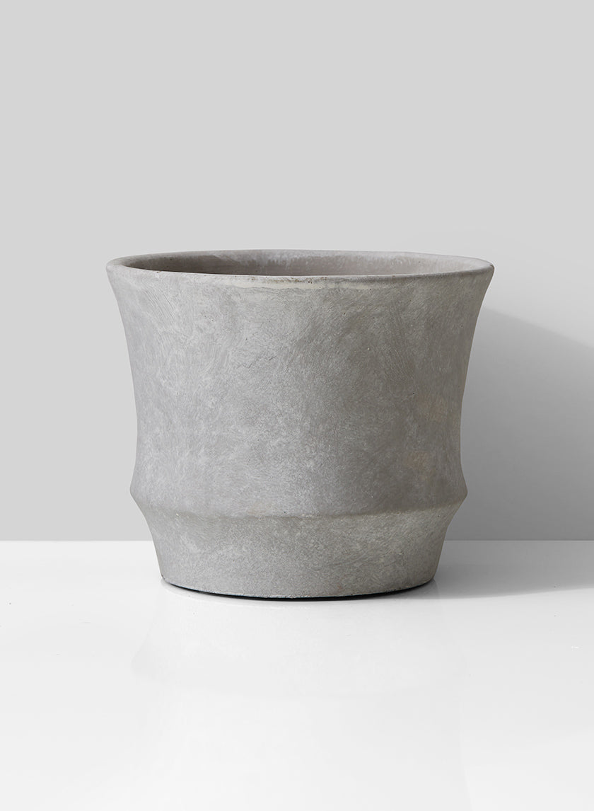 Curvy Cement Pot