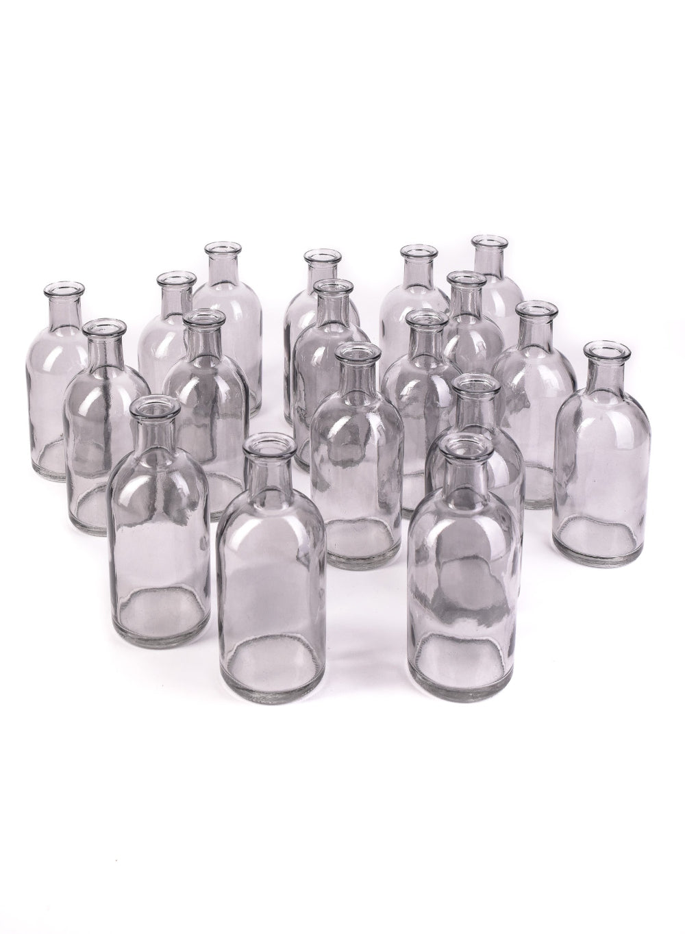 Antique Medicine Bottle Bud Vases, in 5 Colors