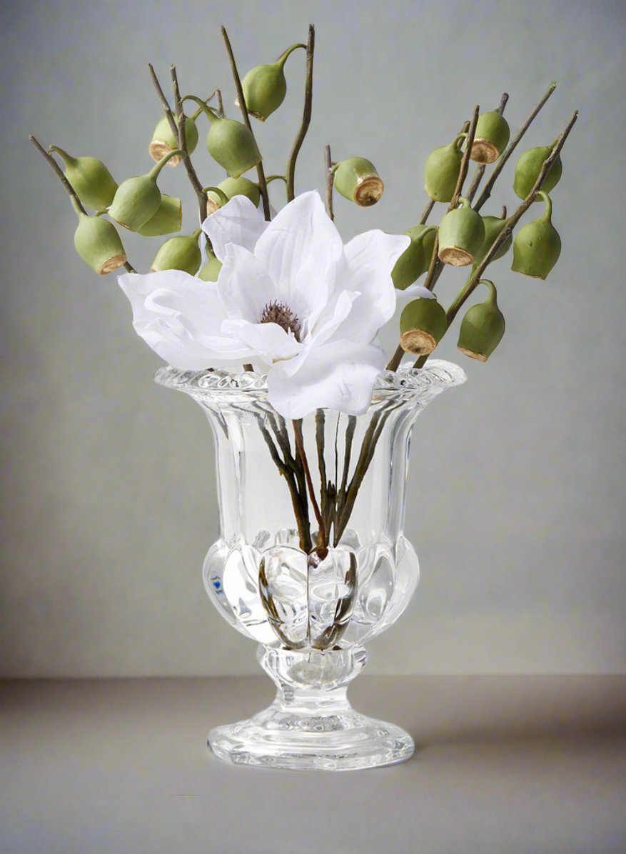 Victoria Glass Urn Vase, in 2 Sizes