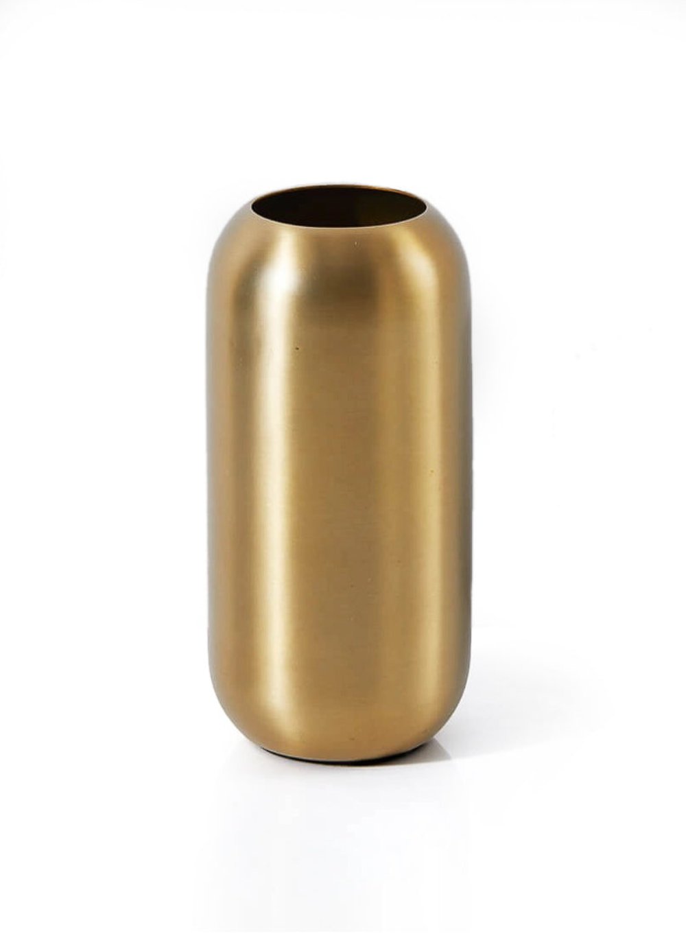 Stylish Matte Gold Floral Vase, In Various Shapes & Sizes