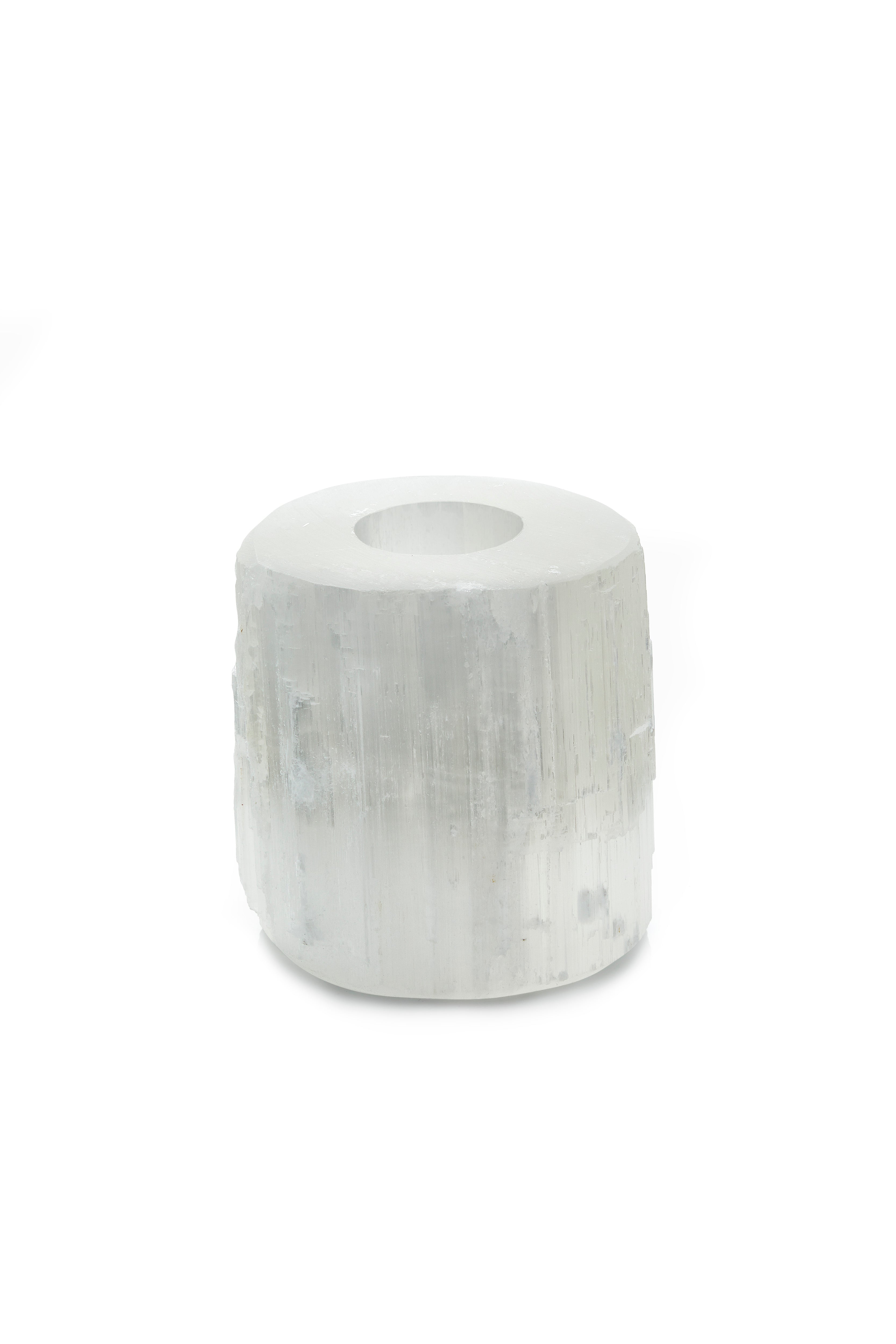 Selenite Tealight Candle Holder, In 3 Sizes