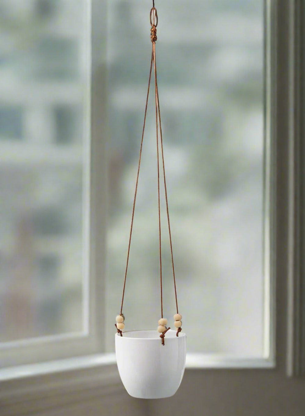 Hanging Ceramic Planter, In 3 Sizes