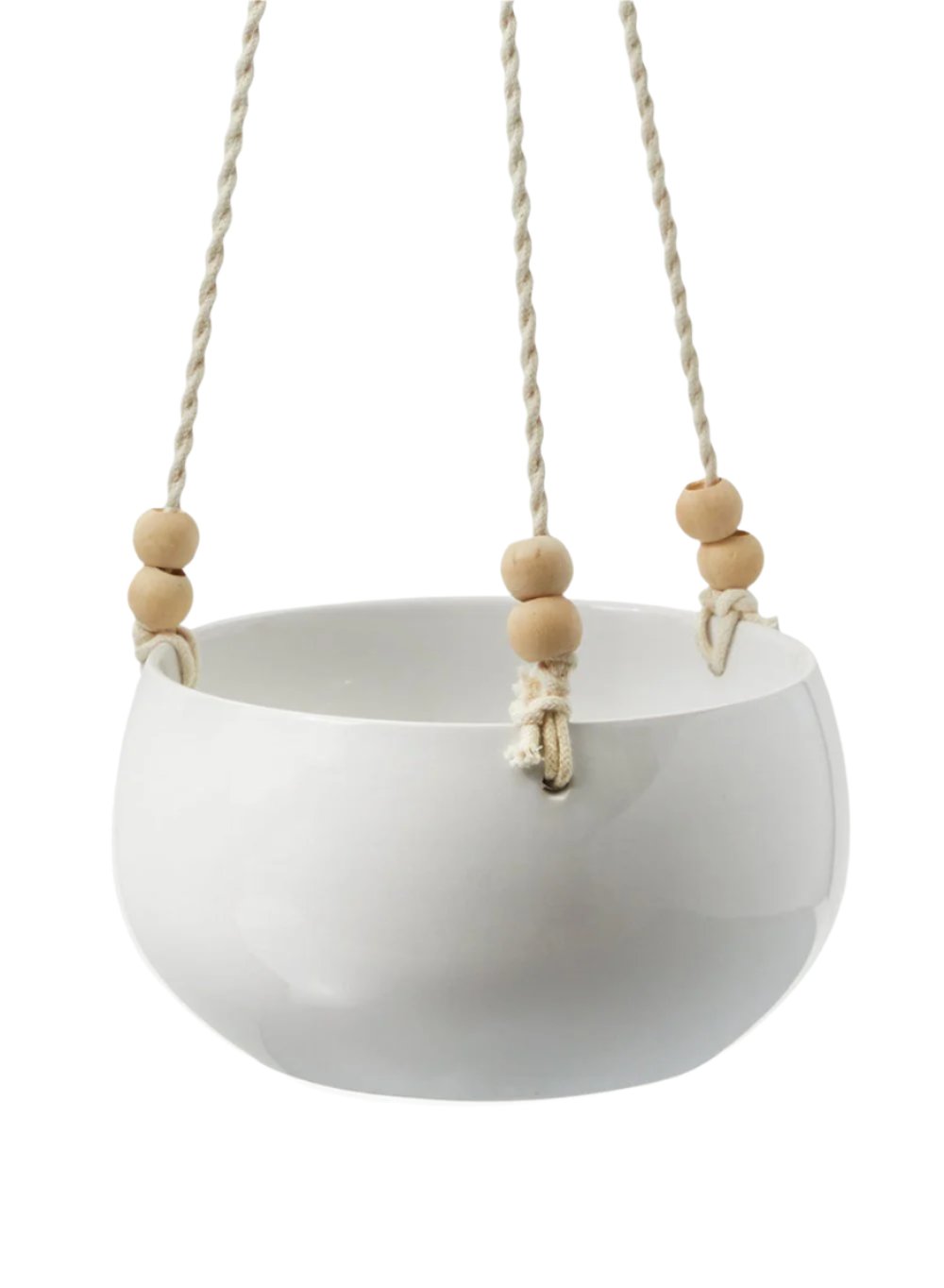 Hanging Ceramic Planter, In 3 Sizes