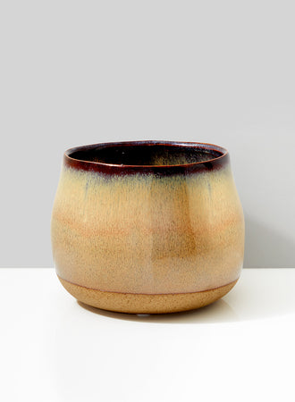 Taupe Potter's Ceramic Vase, Set of 6