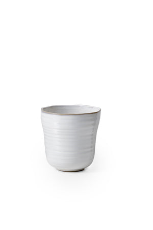 Ceramic Ripple Pot, in 2 Colors & Sizes